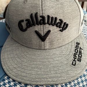 Callaway Gray Flat brim hat.